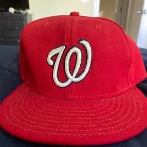 Washington Nationals new era authentic hat
